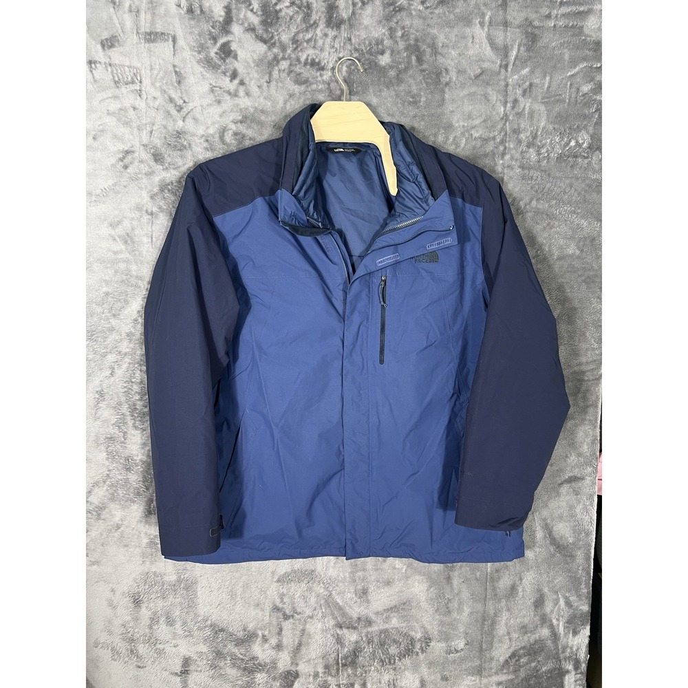 The North Face Mens Apex Bionic Softshell Jacket Blue Windproof Coat Large